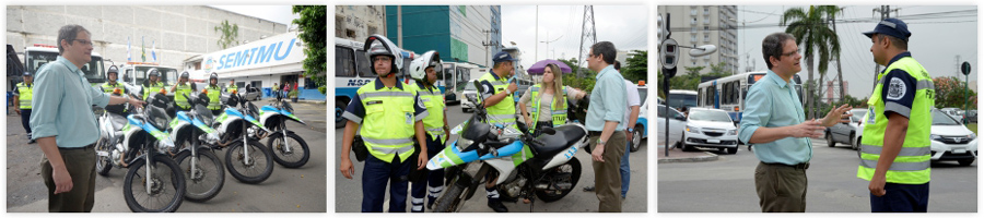 Nova Iguaçu ganha quatro motos e dois reboques para reforço no trânsito