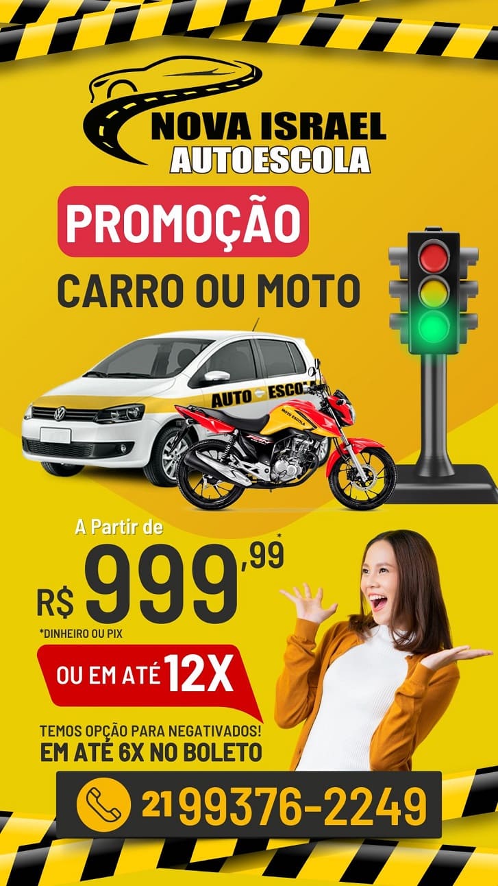 Auto Escola no bairro nova américa, autoescola promoção, 
