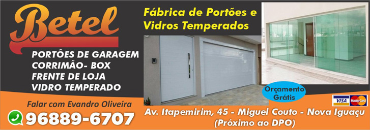 Esquadria e Serralheria em miguel couto, portões de garagem em miguel couto, portas e janelas de alumínio em miguel couto