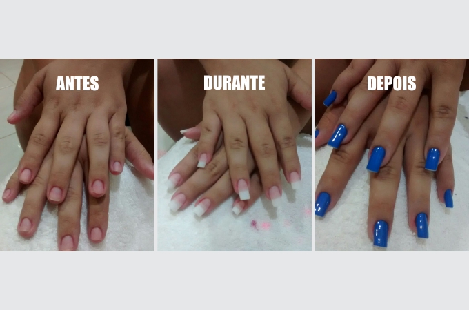 unhas de de vibra de vidro em miguel couto