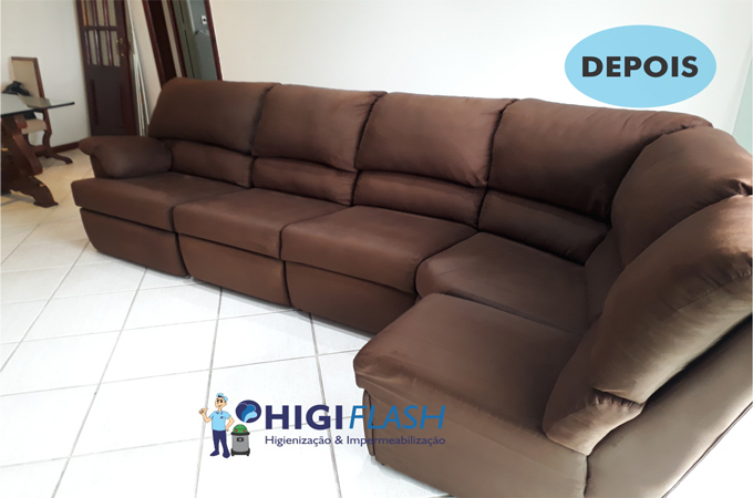 HIGIENIZAÇÃO DE SOFÁ NA URCA RJ