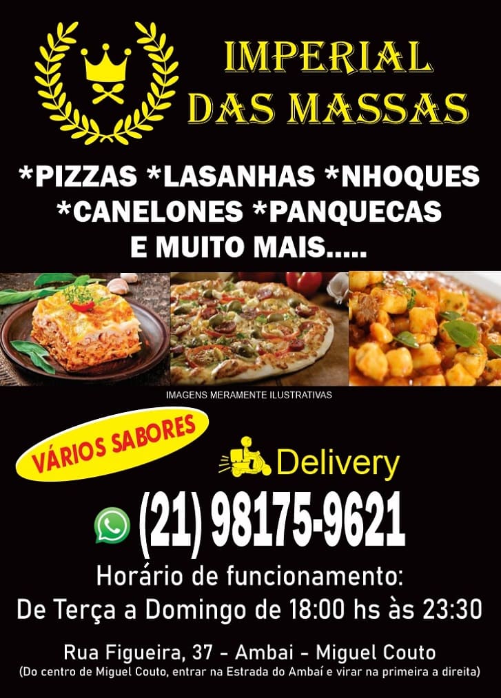 Império das Massas Pizzaria Império das massas miguel couto, pizzaria em miguel couto, telefone de pizzaria em miguel couto