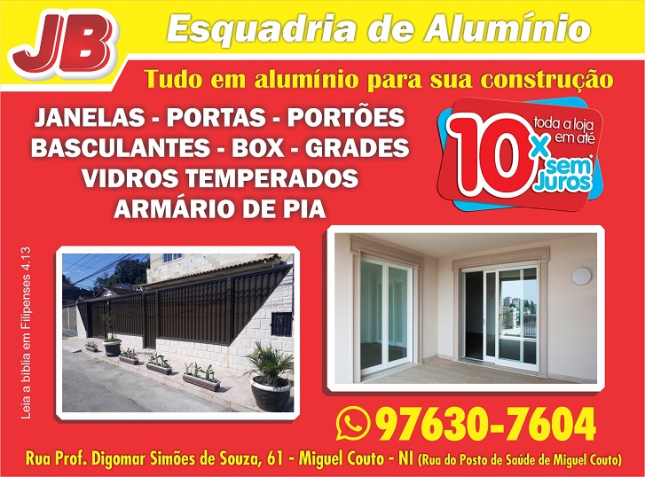 Portões e Portas de Alumínio em Nova Iguaçu