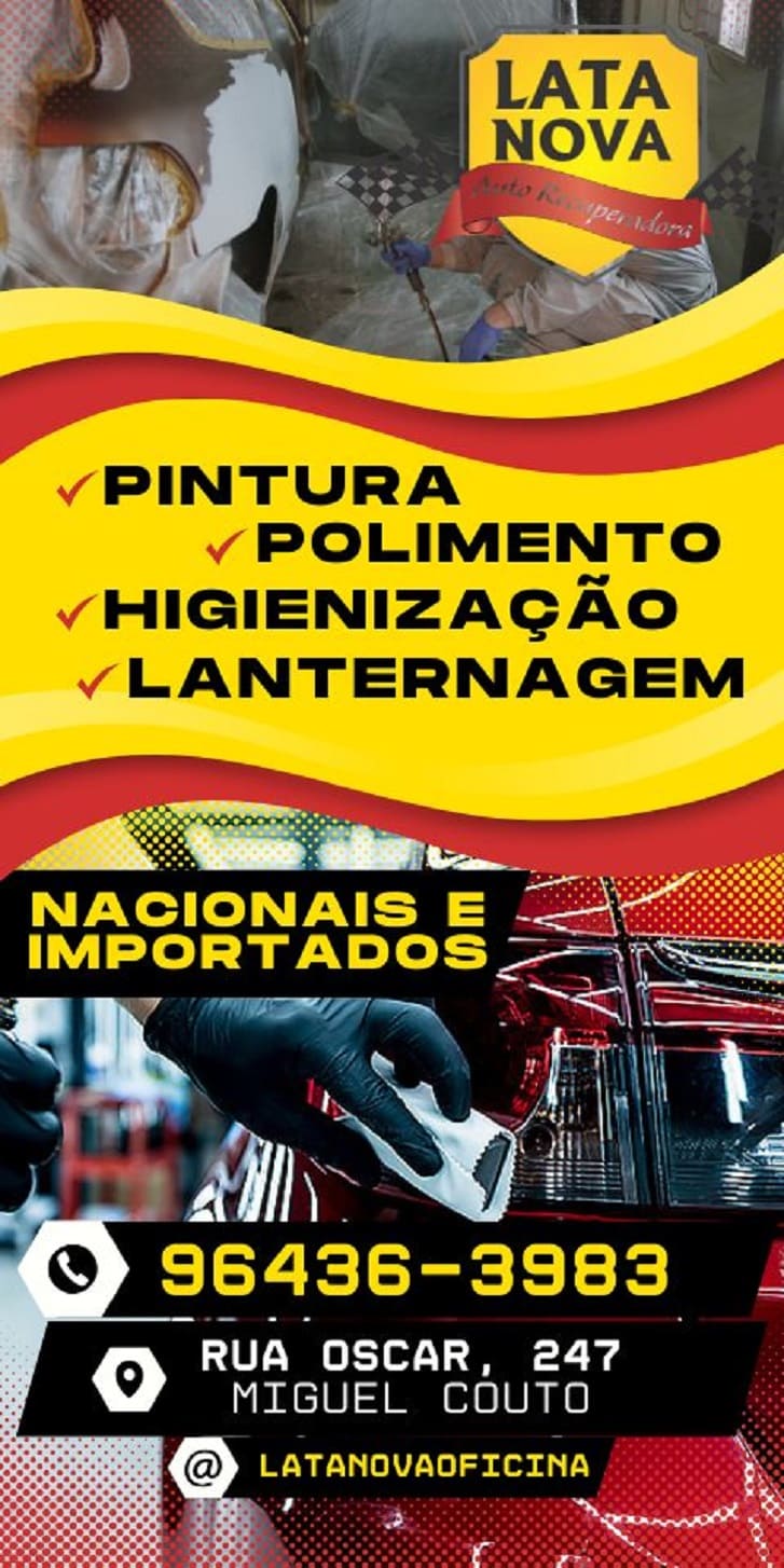 Lata nova Lata Nova Auto Recuperadora