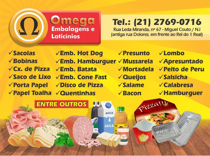 Omega Embalagens e Laticínios, laticínios em miguel couto 