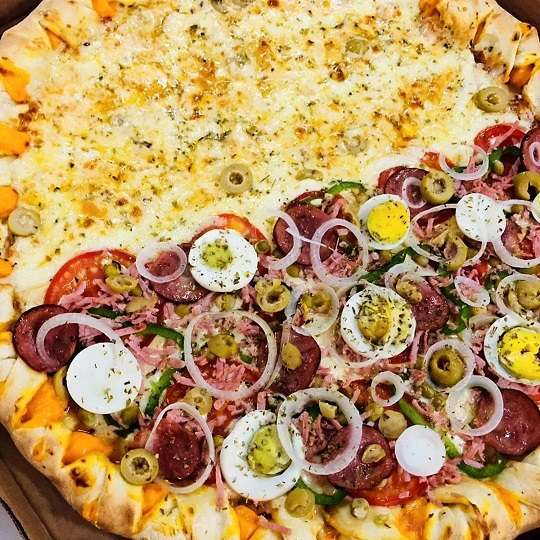 melhor pizza