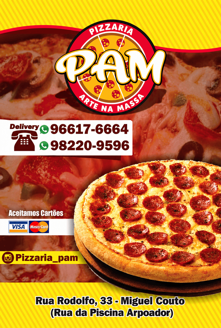 Pizzaria PAM Pizzaria Arte na Massa - Pizzas Artesanais, pizzaria pam