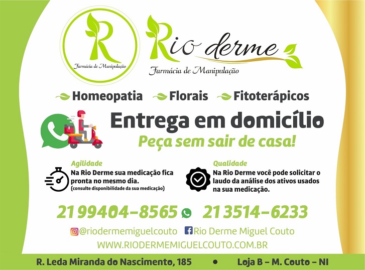 Rio Derme Farmácia de Manipulação em miguel couto