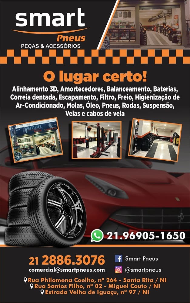 Smart Pneus, auto center em miguel couto, troca de óleo de carro em miguel couto