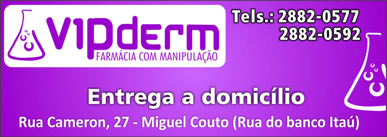 Vip Derm - Farmácia com Manipulação Vip Derm miguel couto, farmácia de manipulação em miguel couto, farmácia com manipulação
